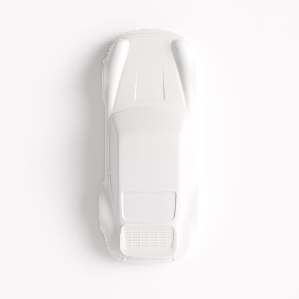 Porsche 911 inspiriertes Keramikmodell